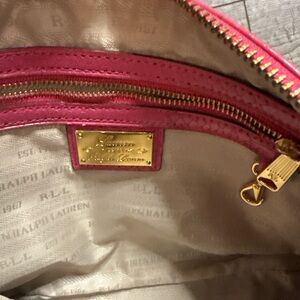 Ralph Lauren Fuchsia Shoulder Bag